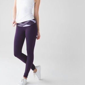 Lululemon Wonder Under Pant III Deep Zinfandel
